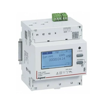 LEGRAND EMDX3 fogyasztásmérő 2T RS485 kimenettel 3F 5A (412041)