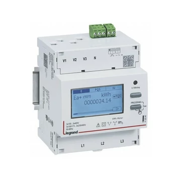 LEGRAND EMDX3 fogyasztásmérő impulzus kimenettel 3F 5A MID (412042)