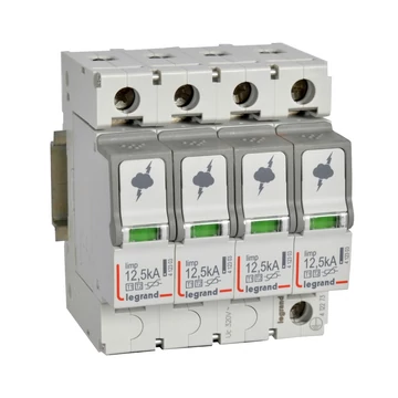 LEGRAND Túlfeszültség-levezető T1+T2 12,5KA 4P (412273)