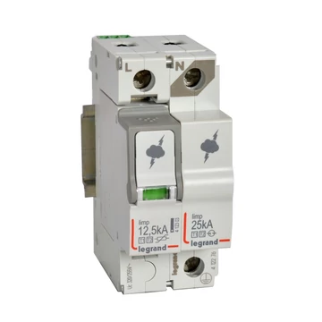 LEGRAND Túlfeszültség-levezető T1+T2 12,5KA 1P+N NR +SD (412276)