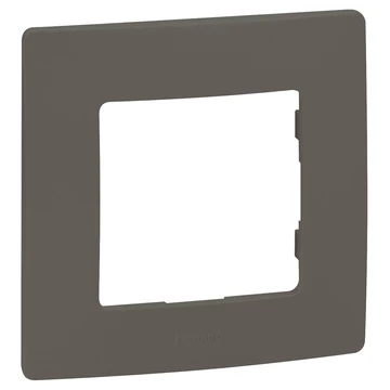 LEGRAND Niloé 1-es keret füstszürke (665031)