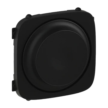 LEGRAND Valena Allure Forgatógombos fényerőszab. burkolat, Fekete (752048)