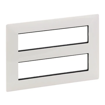LEGRAND Valena Life 2x4x2 modulos keret, vízszintes fehér (752146)