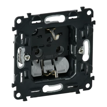 LEGRAND Valena InMatic 2P+F csatlakozóaljzat mechanizmus, rugós vezetékbekötéssel (753021)