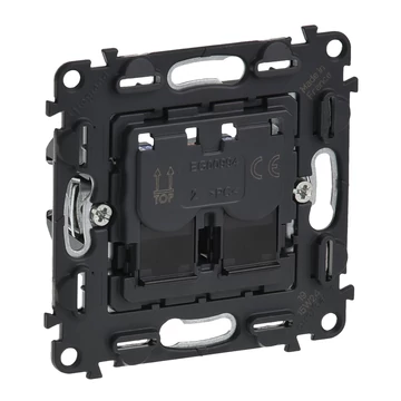 LEGRAND Valena InMatic 2xRJ45 Cat. 6A UTP csatlakozóaljzat mechanizmus (753045)