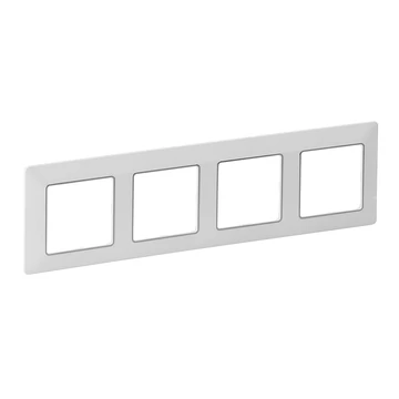 LEGRAND Valena Life négyes keret fehér–króm (754034)