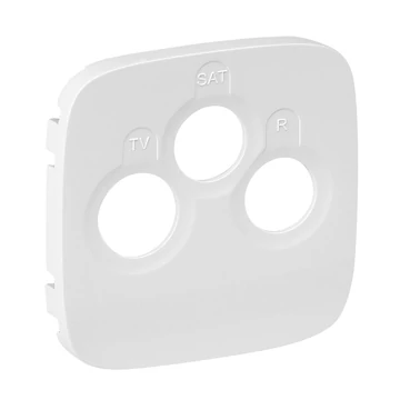 LEGRAND Valena Allure TV-RD-SAT aljzat burkolat, Fehér (754795)
