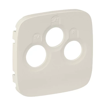 LEGRAND Valena Allure TV-RD-SAT aljzat burkolat, Elefántcsont (754796)
