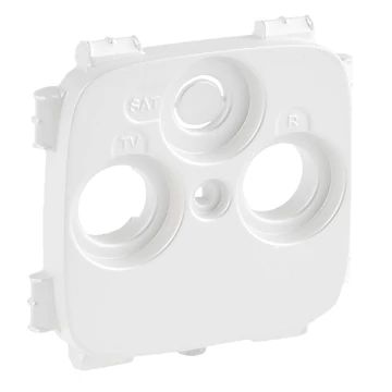 LEGRAND Valena Allure TV-RD-SAT aljzat burkolat (30 mm), Gyöngyház (754809)