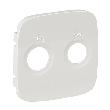 LEGRAND Valena Allure TV-SAT aljzat burkolat, Gyöngyház (754829)