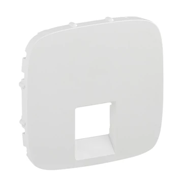LEGRAND Valena Allure RJ11/RJ45 aljzat burkolat, Fehér (755415)