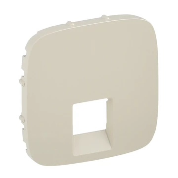 LEGRAND Valena Allure RJ11/RJ45 aljzat burkolat, Elefántcsont (755416)