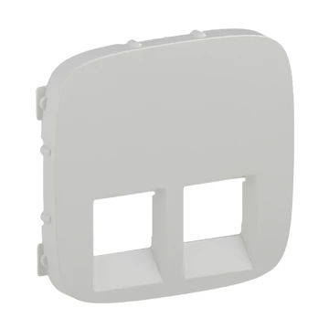 LEGRAND Valena Allure 2xRJ11/RJ45 aljzat burkolat, Fehér (755425)