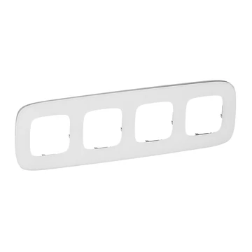 LEGRAND Valena Allure Négyes keret, Fehérüveg (755544)
