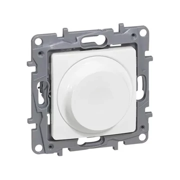 LEGRAND Niloé forgatógombos fényerőszabályzó 5 - 300 W (izzó, halogén), 2-vezetékes, fehér (764588)