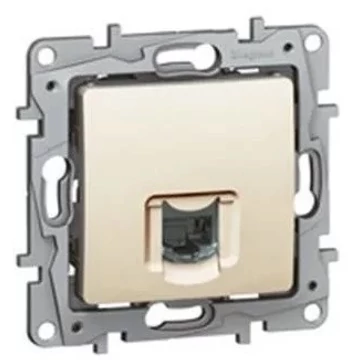 LEGRAND Niloé 1xRJ11 csatlakozóaljzat, bézs (764669)