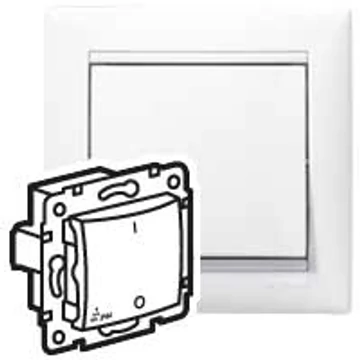 LEGRAND Valena IP44 kétpólusú kapcsoló, fehér (770092)