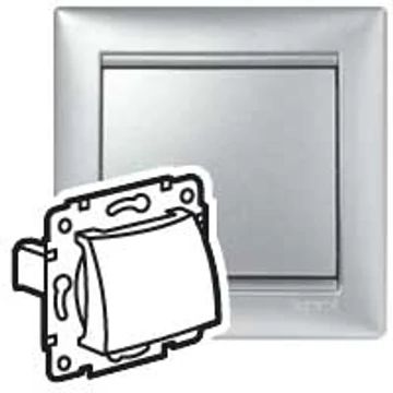 LEGRAND Valena kábelkivezető alumínium (770147)