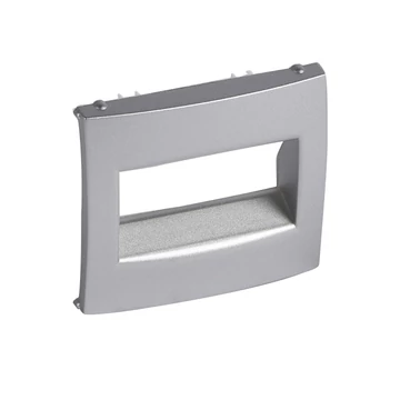 LEGRAND Valena 1xRJ45 aljzat burkolat, alumínium (770255)