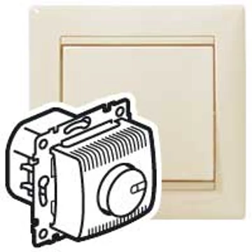LEGRAND Valena forgatógombos fényerőszabályzó 100-1000W (izzó- és halogén), elefántcsont (774160)
