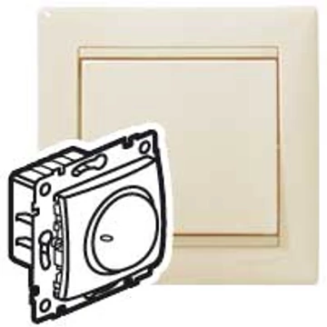 LEGRAND Valena forgatógombos fényerőszabályzó 40-400W (izzó- és halogén), elefántcsont (774161)