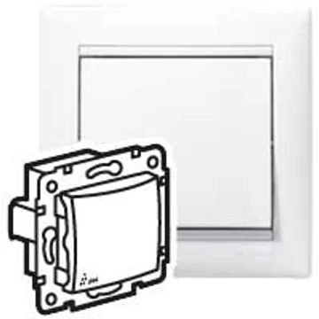 LEGRAND Valena IP44 egypólusú kapcsoló, fehér (774201)