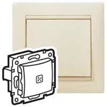 LEGRAND Valena váltókapcsoló ellenőrzőfénnyel, elefántcsont (774325)
