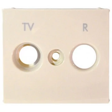LEGRAND Valena TV-RD antenna-csatlakozóaljzat burkolat elefántcsont (774342)