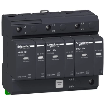 SCHNEIDER ELECTRIC ACTI9 PRD1 túlfeszültség-korlátozó, 25r, 3P (16331)
