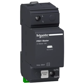 SCHNEIDER ELECTRIC ACTI9 PRD1mAster túlfeszültség-korlátozó, 1P (16360)