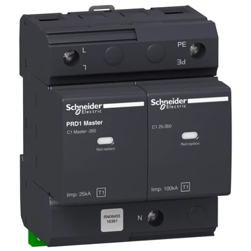 SCHNEIDER ELECTRIC ACTI9 PRD1mAster túlfeszültség-korlátozó, 1P-N (16361)