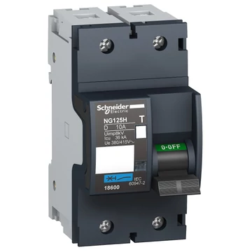 SCHNEIDER ELECTRIC NG125H kismegszakító, 2P, C, 10A (18714)