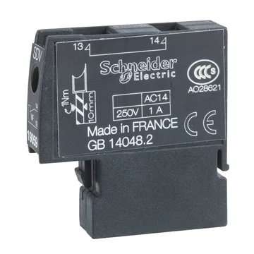 SCHNEIDER ELECTRIC SDV hibajelző-érintkező, NG125, NC (19059)