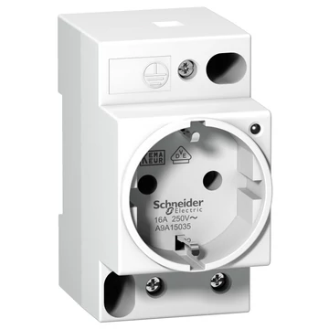 SCHNEIDER ELECTRIC ACTI9 Moduláris dugalj 16A UE 250V 2P+T (A9A15035)
