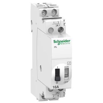 SCHNEIDER ELECTRIC ACTI9 ITL16A impulzusrelé, 2NO, 24VAC, 12VDC (A9C30112)