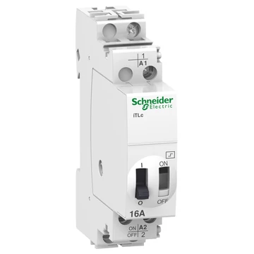 SCHNEIDER ELECTRIC ACTI9 iTLc impulzusrelé, központi vezérlési funkcióval, 1P, 16A, 24VAC (A9C33111)