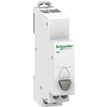 SCHNEIDER ELECTRIC ACTI9 iPB nyomógomb, 1NC, szürke (A9E18030)
