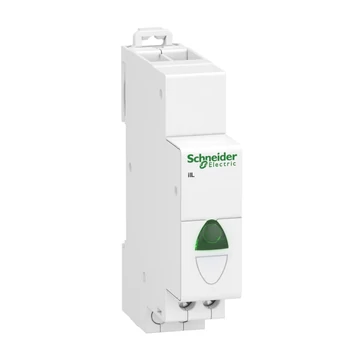 SCHNEIDER ELECTRIC ACTI9 iIL jelzőlámpa, egyes, zöld, 110-230VAC (A9E18321)