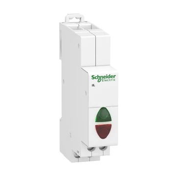 SCHNEIDER ELECTRIC ACTI9 iIL jelzőlámpa, dupla, zöld-piros, 110-230VAC (A9E18325)