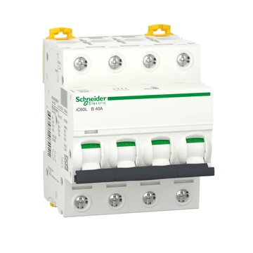 SCHNEIDER ELECTRIC ACTI9 iC60L kismegszakító, 4P, B, 40A, monokonnekt (A9F93440)