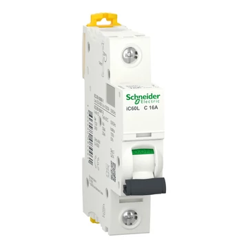 SCHNEIDER ELECTRIC ACTI9 iC60L kismegszakító, 1P, C, 16A, monokonnekt (A9F94116)