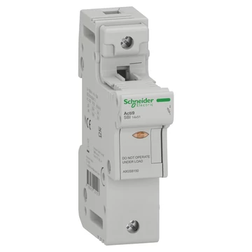 SCHNEIDER ELECTRIC ACTI9 SBI Olvadóbiztosítós szakaszoló, 1P, 14x51mm, 500V (A9GSB150)