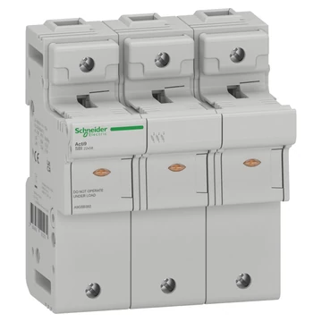 SCHNEIDER ELECTRIC ACTI9 SBI Olvadóbiztosítós szakaszoló, 3P, 22x58mm, 660V-80A, 500V-100A (A9GSB392)