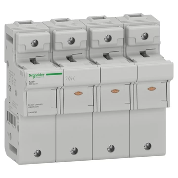 SCHNEIDER ELECTRIC ACTI9 SBI Olvadóbiztosítós szakaszoló, 3P+N, 22x58mm, 660V-80A, 500V-100A (A9GSB792)