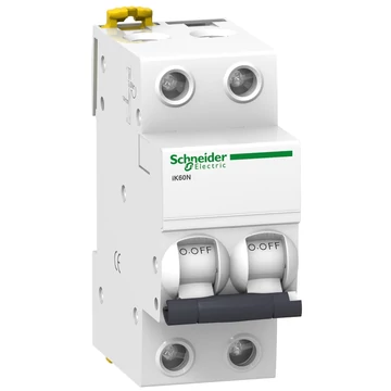 SCHNEIDER ELECTRIC ACTI9 iK60N kismegszakító, 2P, C, 6A (A9K24206)