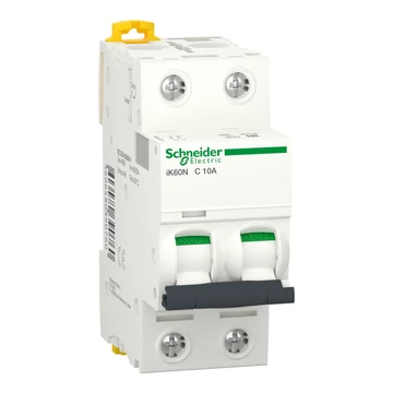 SCHNEIDER ELECTRIC ACTI9 iK60N kismegszakító, 2P, C, 10A (A9K24210)