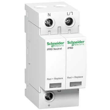 SCHNEIDER ELECTRIC ACTI9 iPRD túlfeszültség-korlátozó, cs.bet. 20kA, 1P-N, 350V (A9L20500)