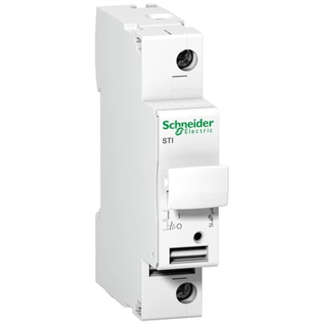 SCHNEIDER ELECTRIC ACTI9 STI olvadóbiztosítós szakaszolókapcsoló, 1P, 20A, 8.5x31.5mm (A9N15635)