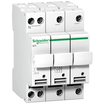 SCHNEIDER ELECTRIC ACTI9 STI olvadóbiztosítós szakaszolókapcsoló, 3P-N, 20A, 8.5x31.5mm (A9N15657)
