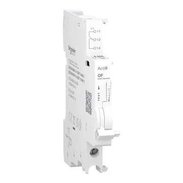 SCHNEIDER ELECTRIC ACTI9 iOF segédérintkező, C120/C60H-DC, 2-100mA, 24-250VAC, 24-220VDC, alsó bekötés (A9N26914)